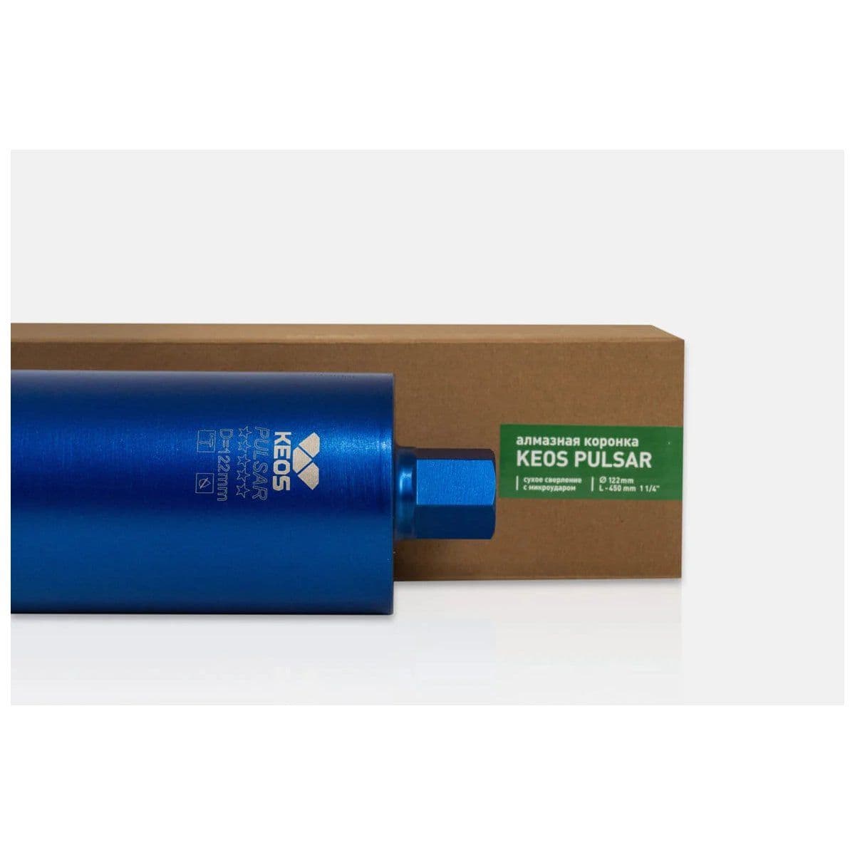 Коронка алмазная KEOS ПРО ЛАЗЕР (PRO Lazer) 1 1/4" 122х450 (Лазерная сварка) (DCL122.450) - изображение 5