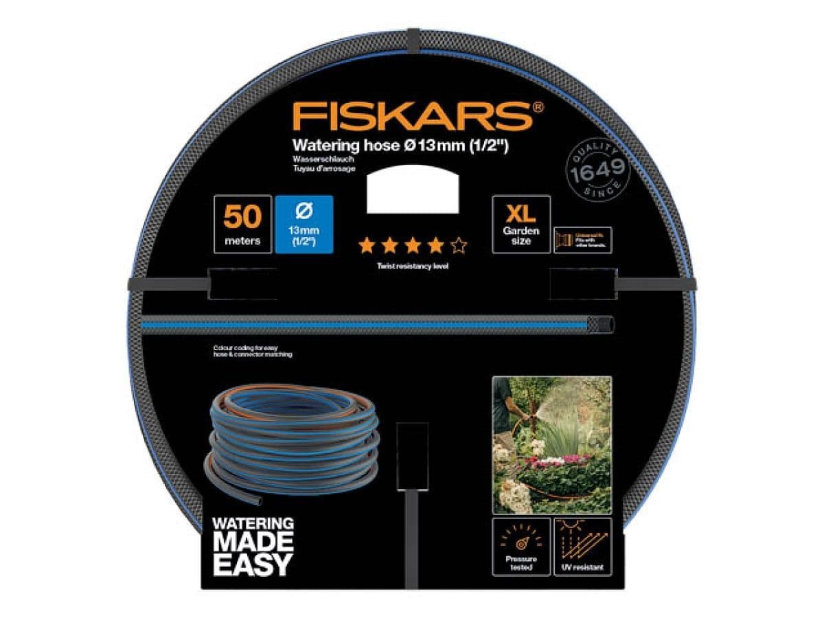 Шланг поливочный 1/2" 50м FISKARS Q4 - изображение 1