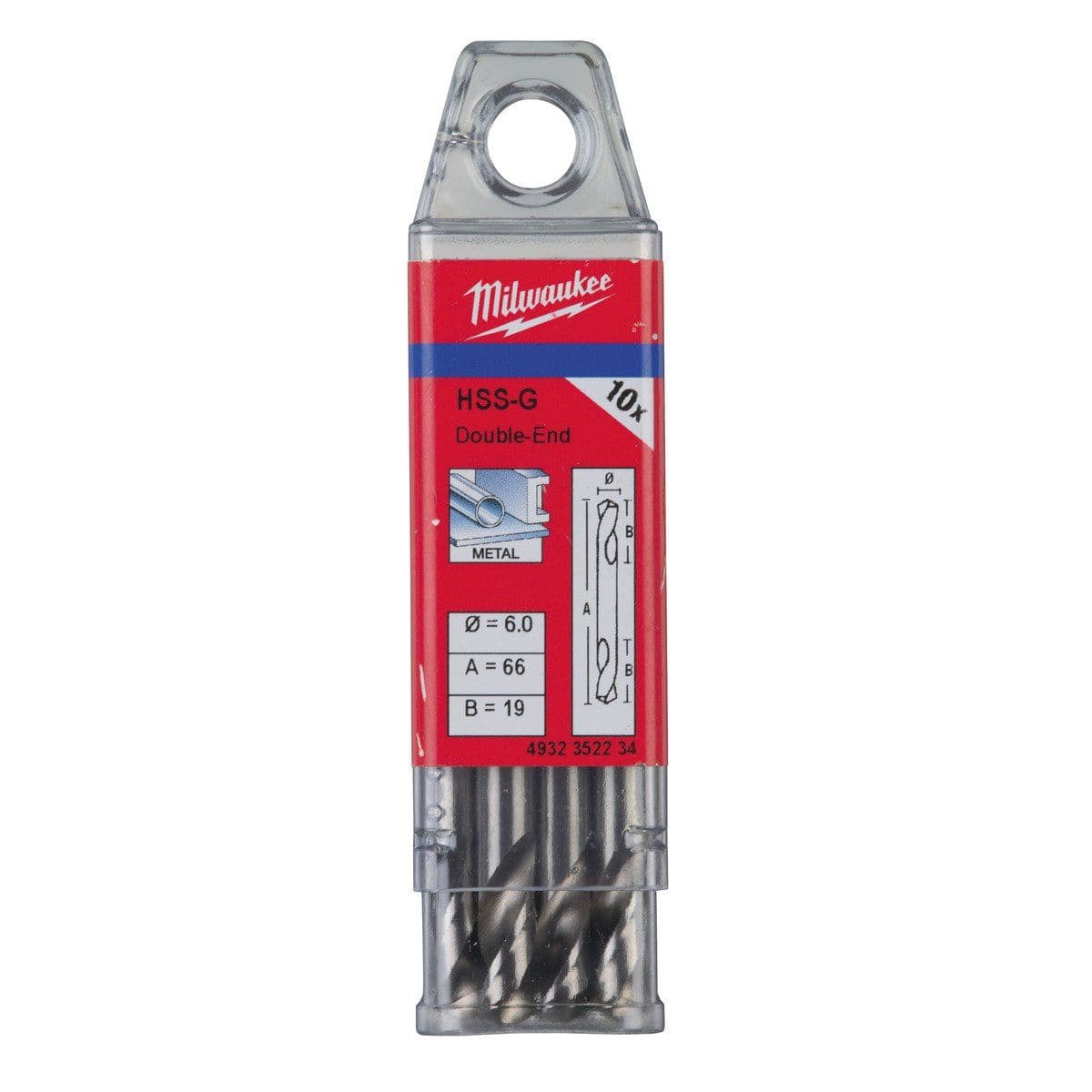 Сверло 6.00 x 66 - 10 шт - изображение 2