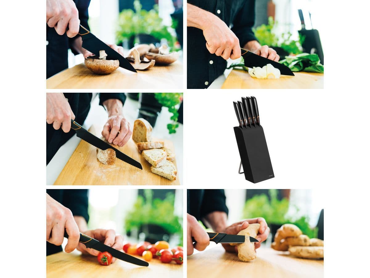 Нож для чистки 8 см Edge Fiskars - изображение 5