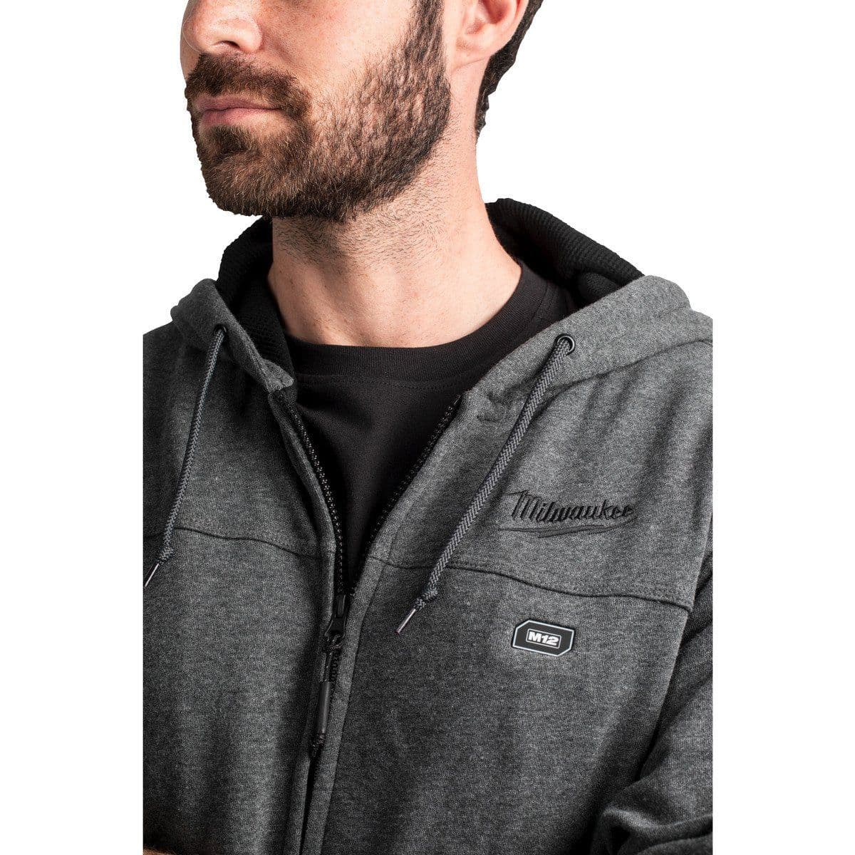 Толстовка серая M12 HHGREY3-0 (XL) - изображение 5
