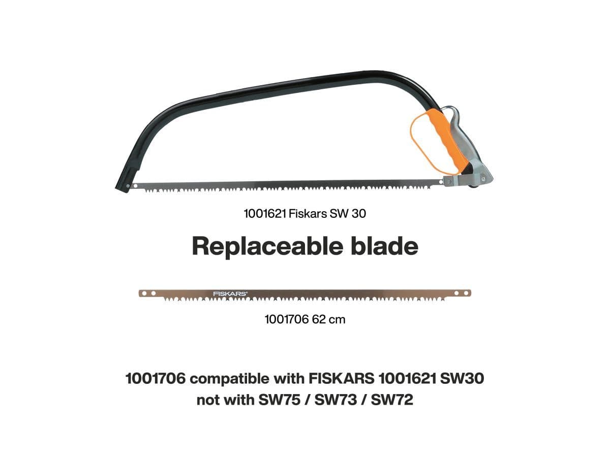 Лезвие запасное для лучковой пилы SW30 FISKARS - изображение 4