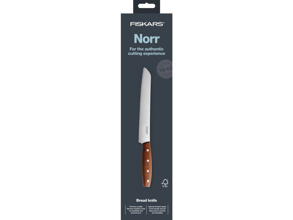 Нож для хлеба 21 см Norr Fiskars - изображение 2