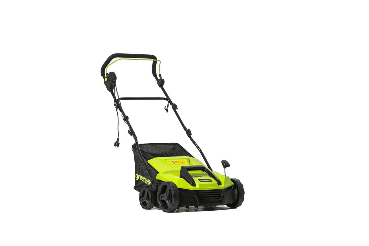 Аэратор-скарификатор электрический Greenworks GDT15, 1500 Вт - изображение 26