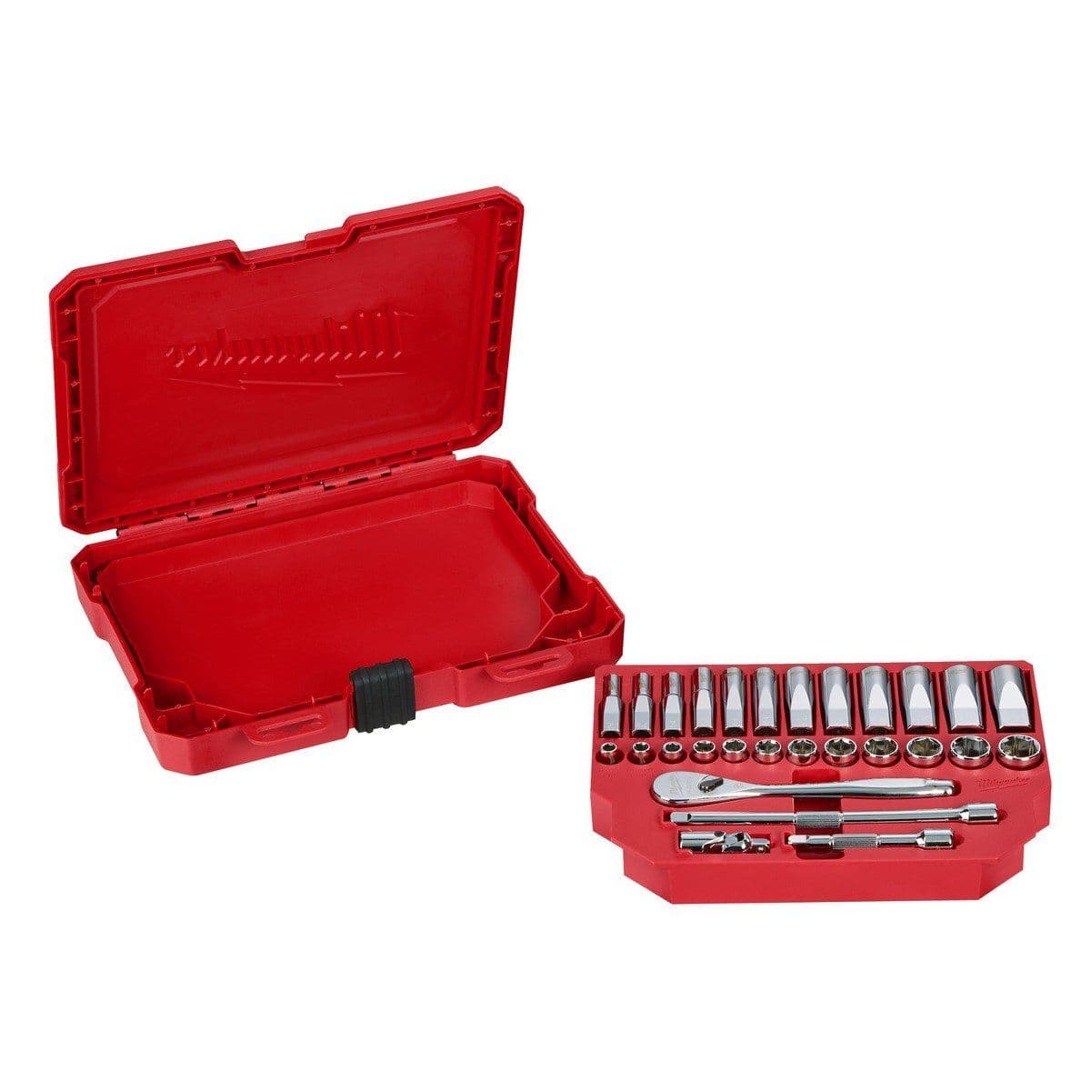 Набор головок 1/4 Drive 28 шт Ratchet + Socket Set Metric - изображение 6
