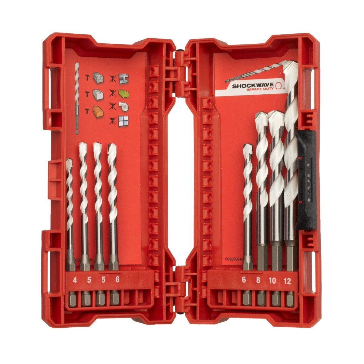 Набор сверл Multi Material 8 шт set - EMEA - изображение 2