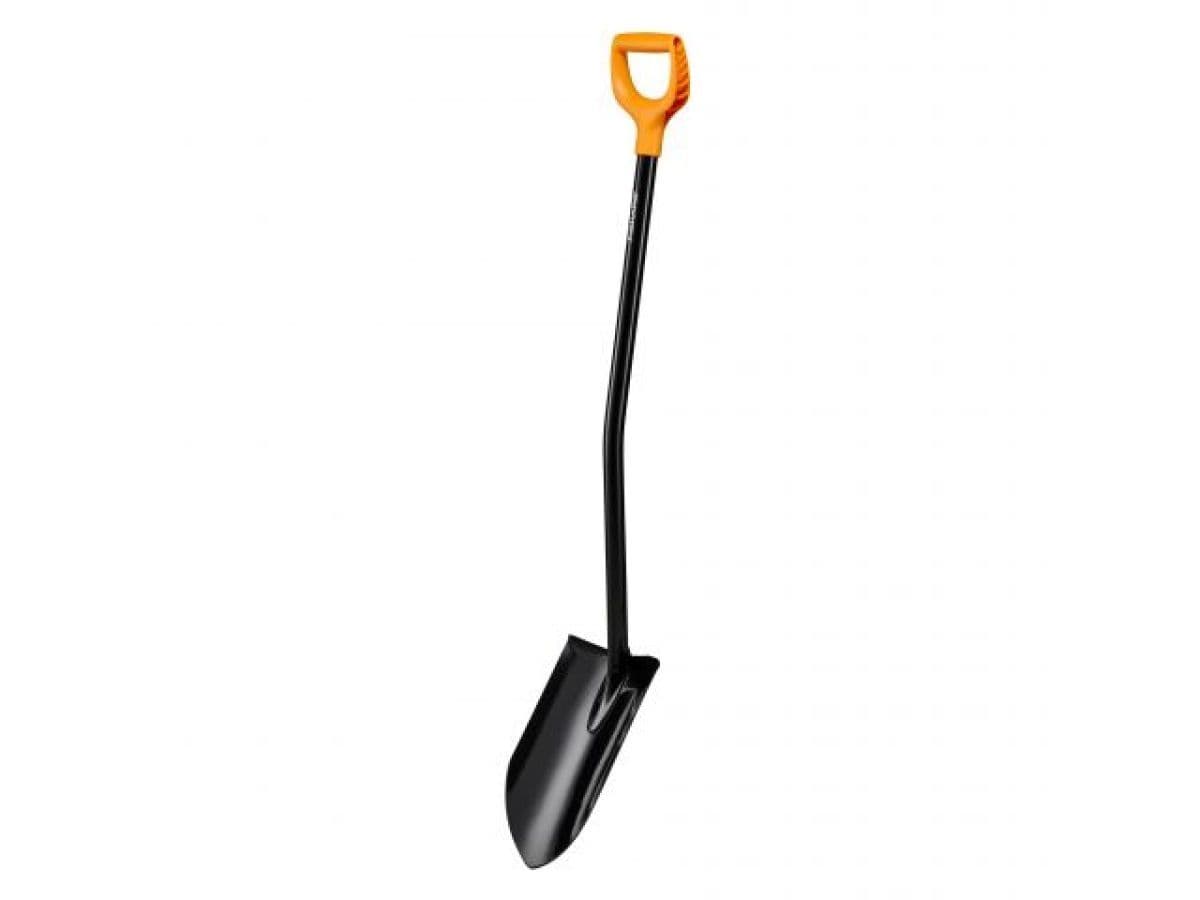Лопата штыковая с удлиненным лезвием и удлин ручкой FISKARS - изображение 1