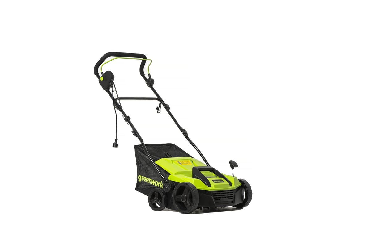 Аэратор-скарификатор электрический Greenworks GDT15, 1500 Вт - изображение 25