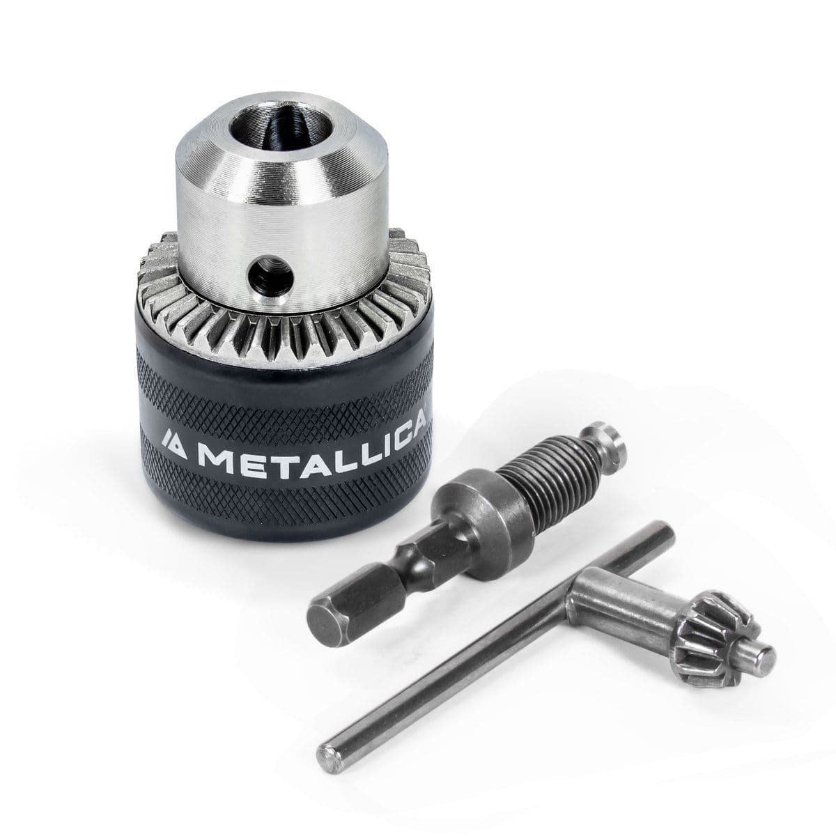 Патрон ключевой с адаптером SDS-plus METALLICA Optima 1,5-13 мм, 1/2-20UNF, в блистере - изображение 1
