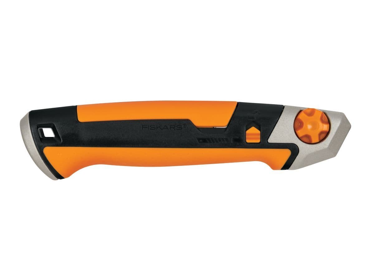 Нож с выдвижным, сменным лезвием18мм CarbonMax FISKARS - изображение 2