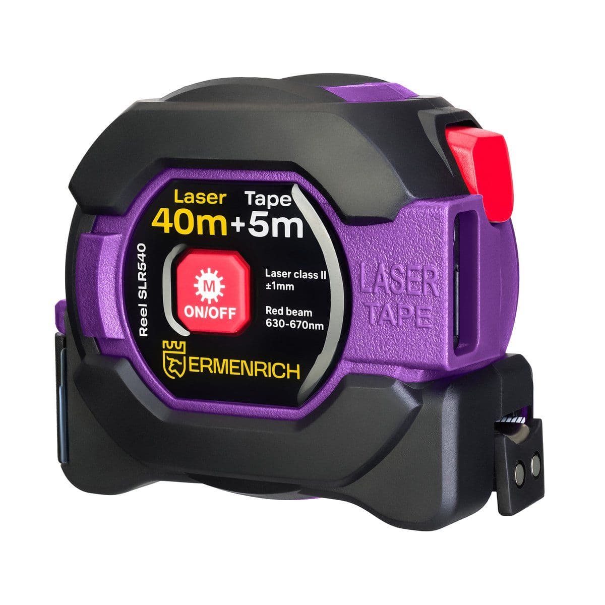 Рулетка с лазерным дальномером Ermenrich Reel SLR540 - изображение 1