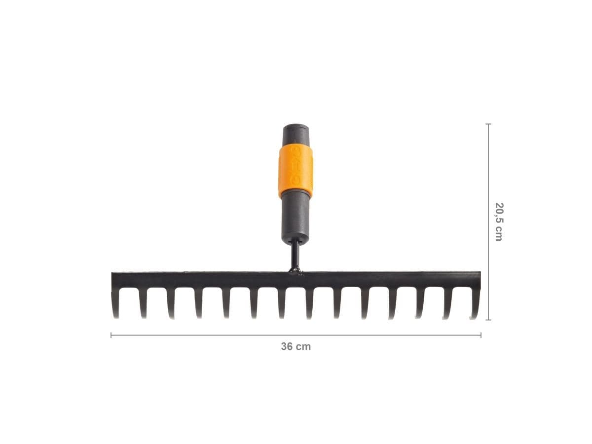 Грабли мет. для грунта 14 зубьев QuikFit FISKARS - изображение 2