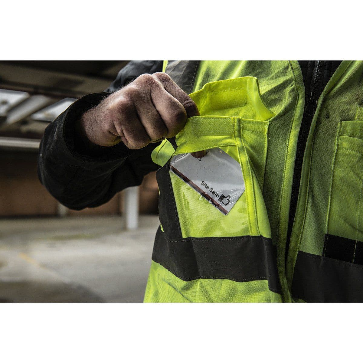 Жилет High-Visibility Vest Yellow - S/M - изображение 2