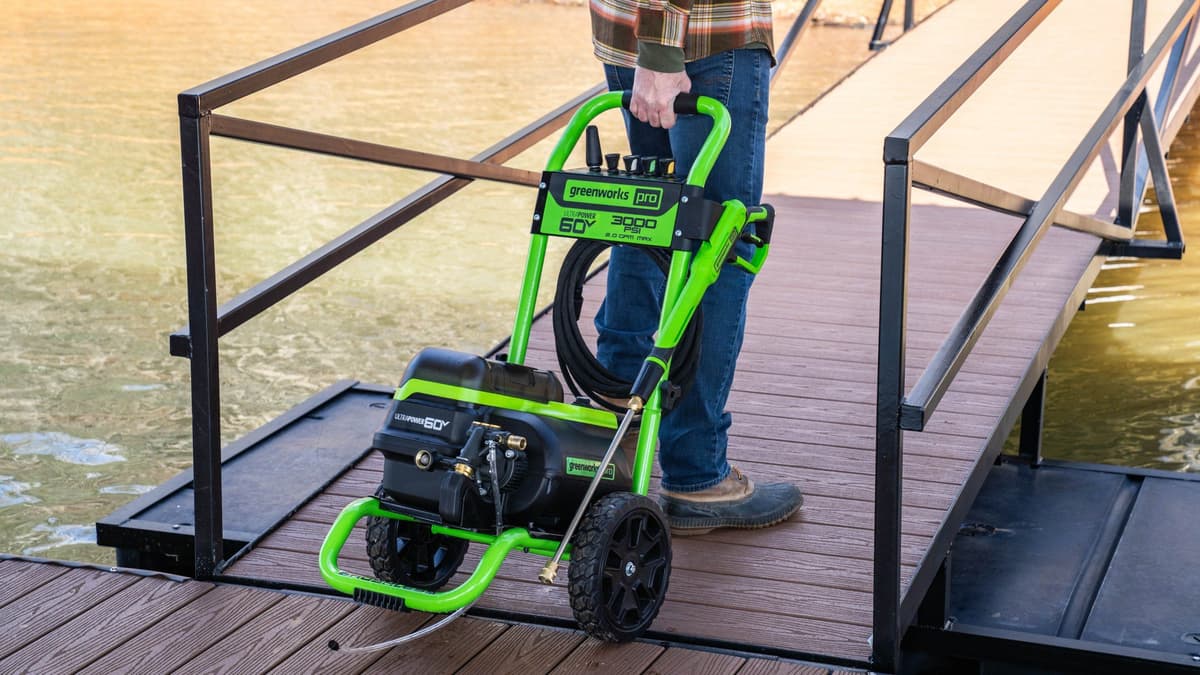 Мойка высокого давления аккумуляторная GDPW60DP, 60V, 250 бар - изображение 36