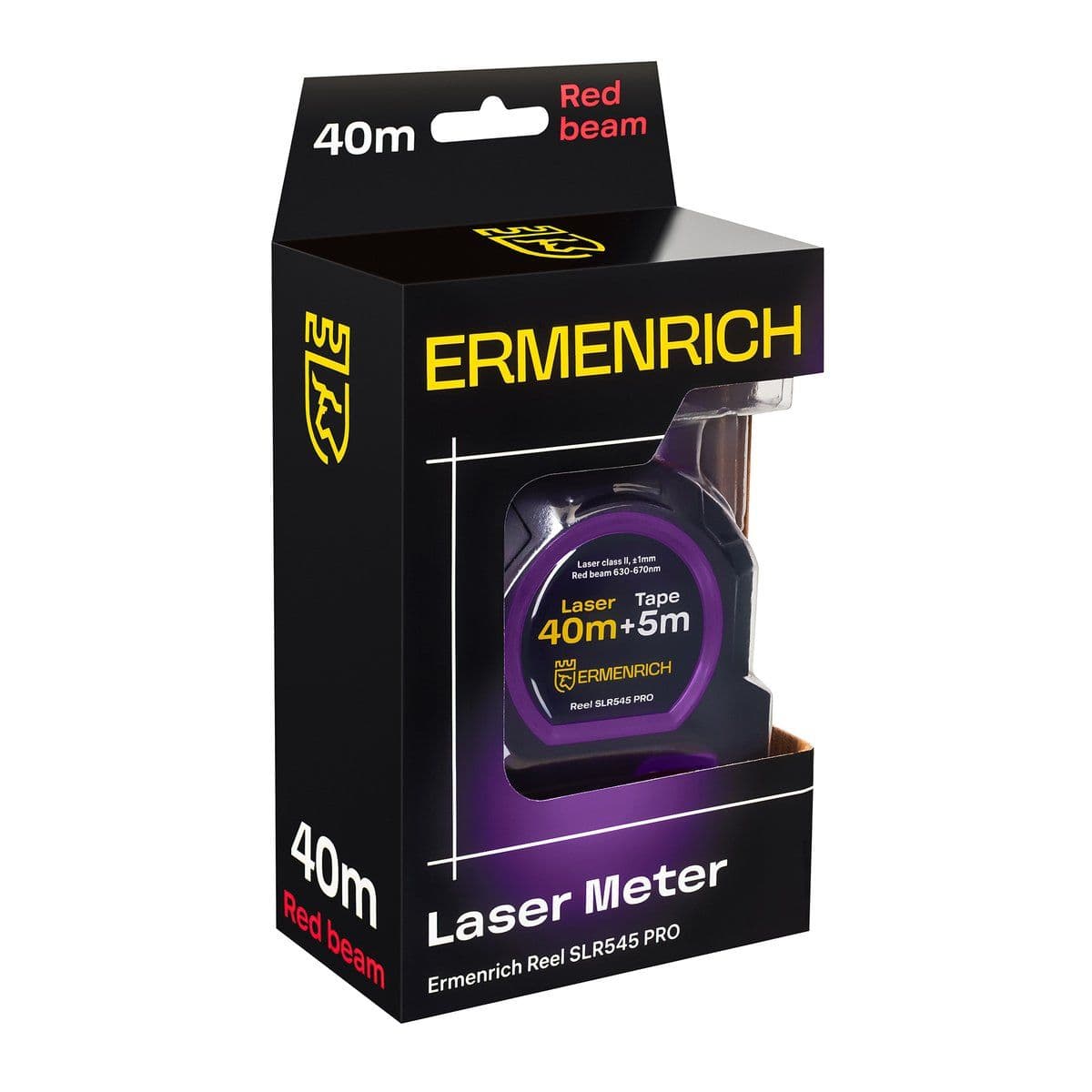 Рулетка с лазерным дальномером Ermenrich Reel SLR545 PRO - изображение 7