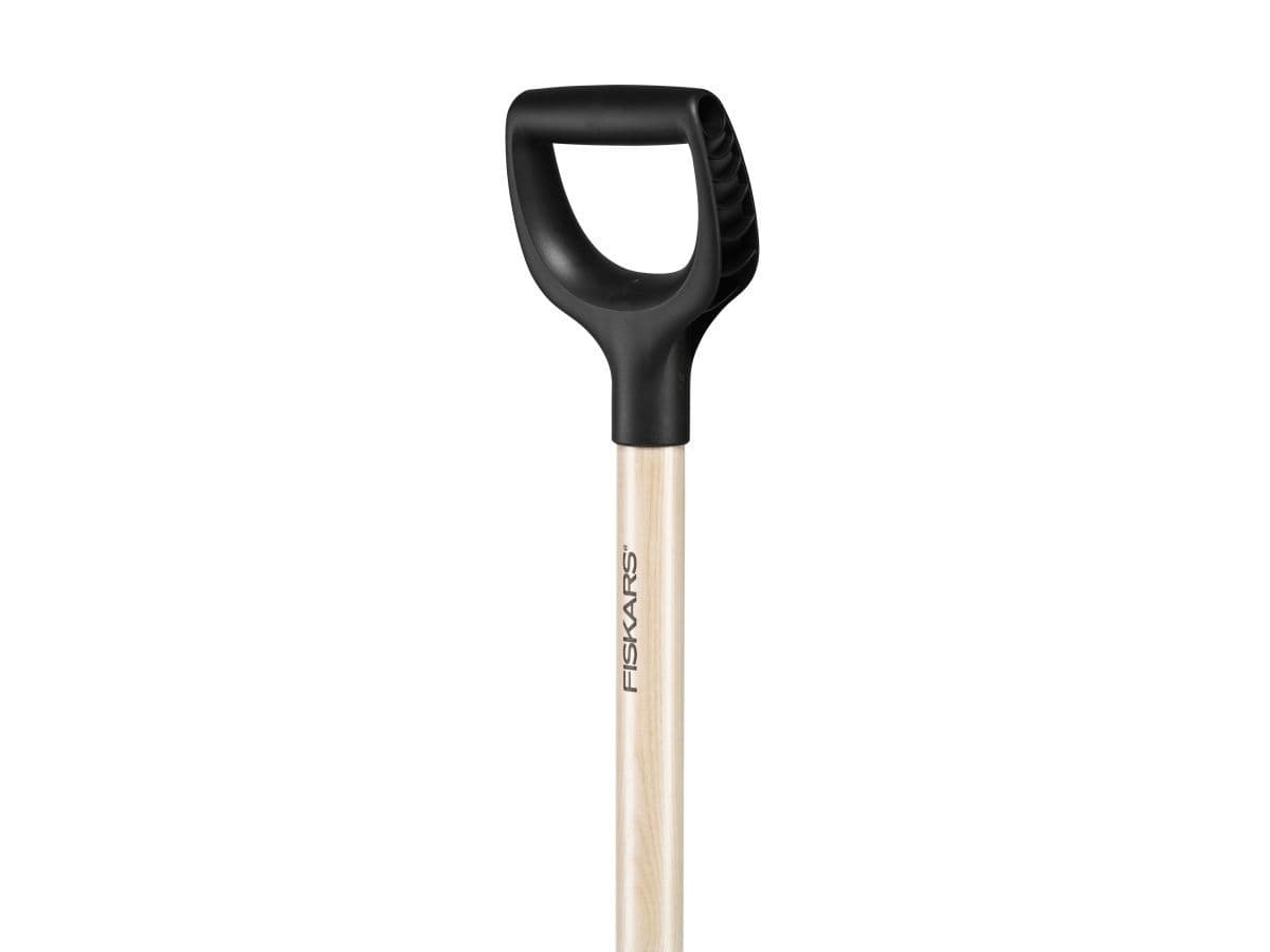 Лопата совковая с дер. черенком и ручкой FISKARS - изображение 6