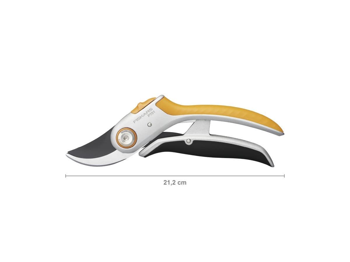 Секатор плоскостной металлический FISKARS Plus PowerLever P751 - изображение 2
