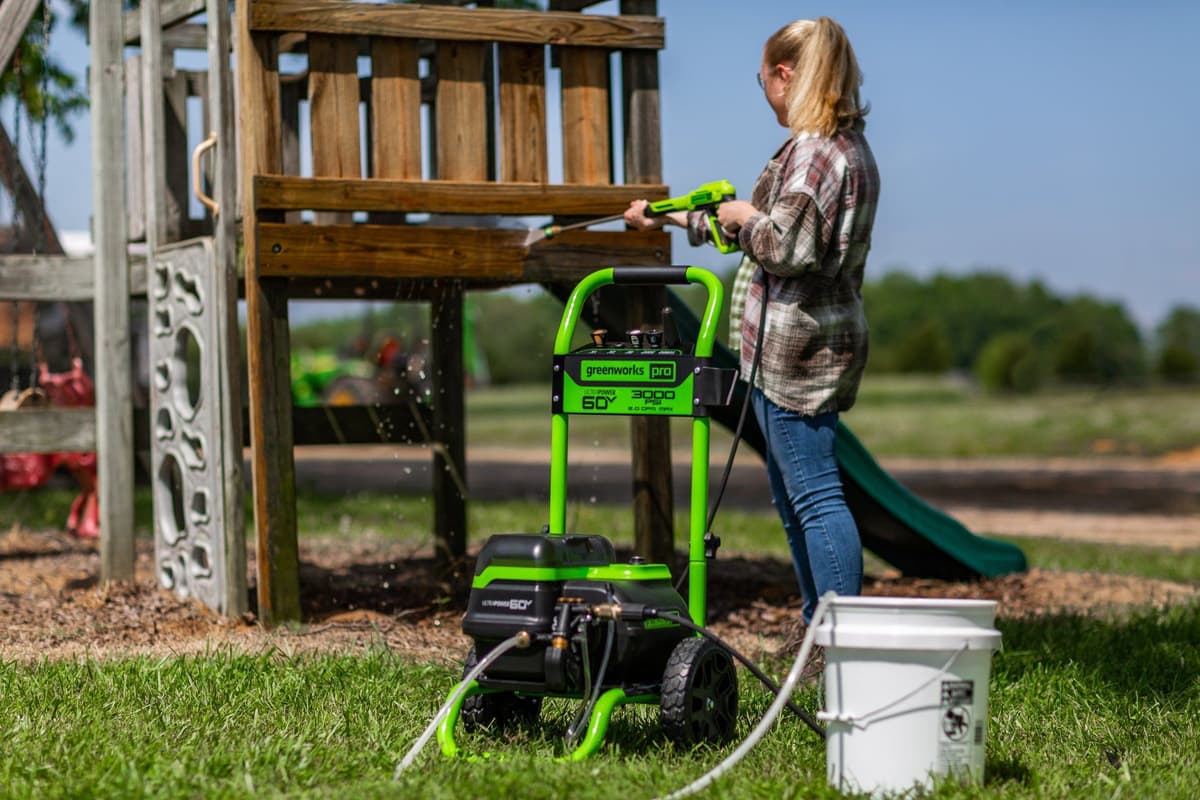 Мойка высокого давления аккумуляторная GDPW60DP, 60V, 250 бар - изображение 30