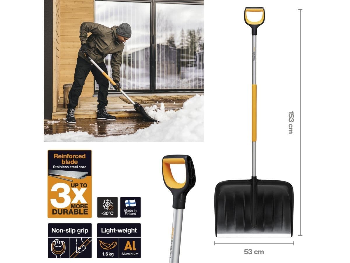 Лопата (скрепер) для снега X-series FISKARS - изображение 4