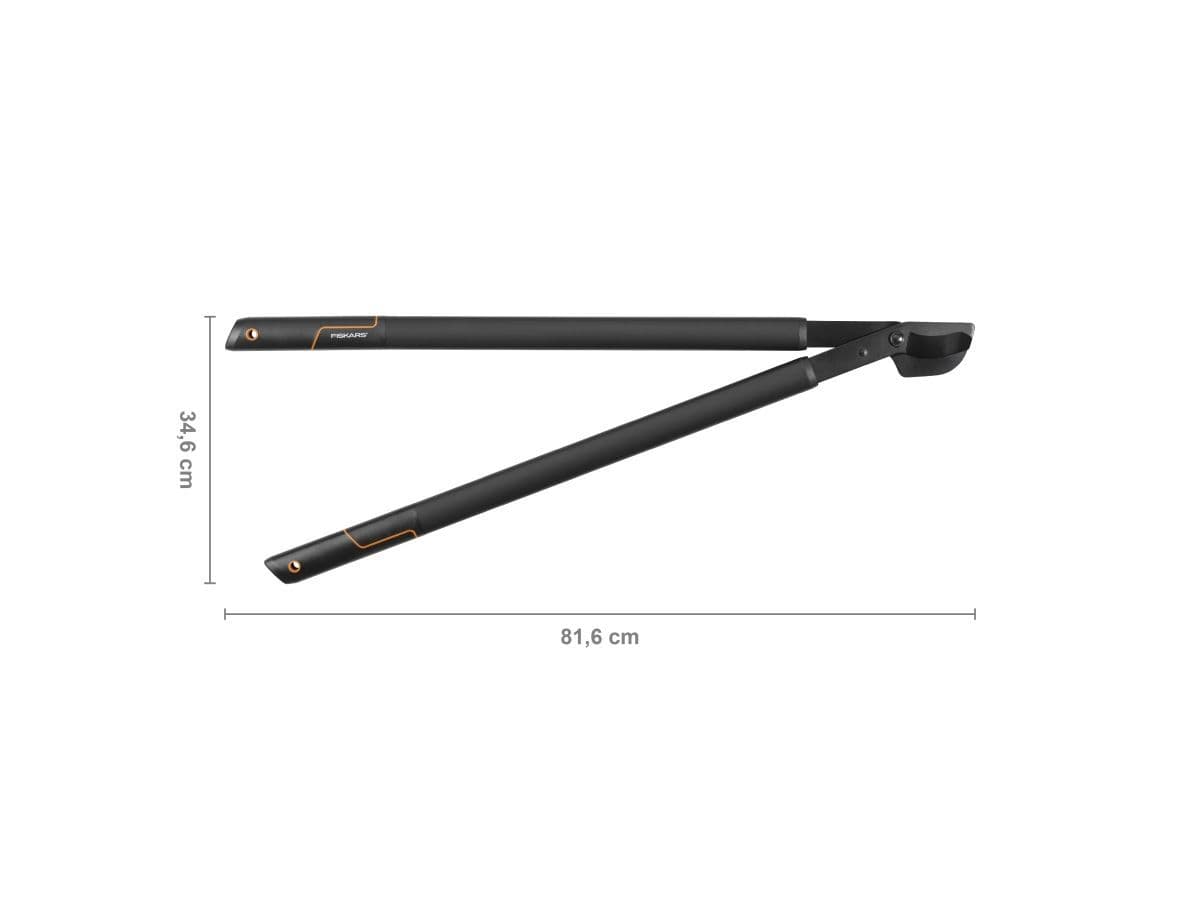 Сучкорез плоскостной L38 FISKARS SingleStep c загнутыми лезвиями большой - изображение 3