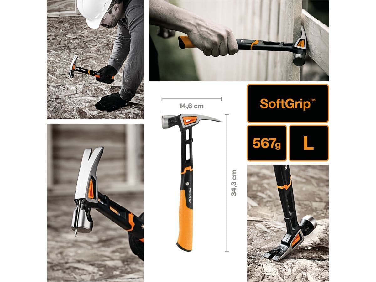 Молоток столярный L FISKARS - изображение 5