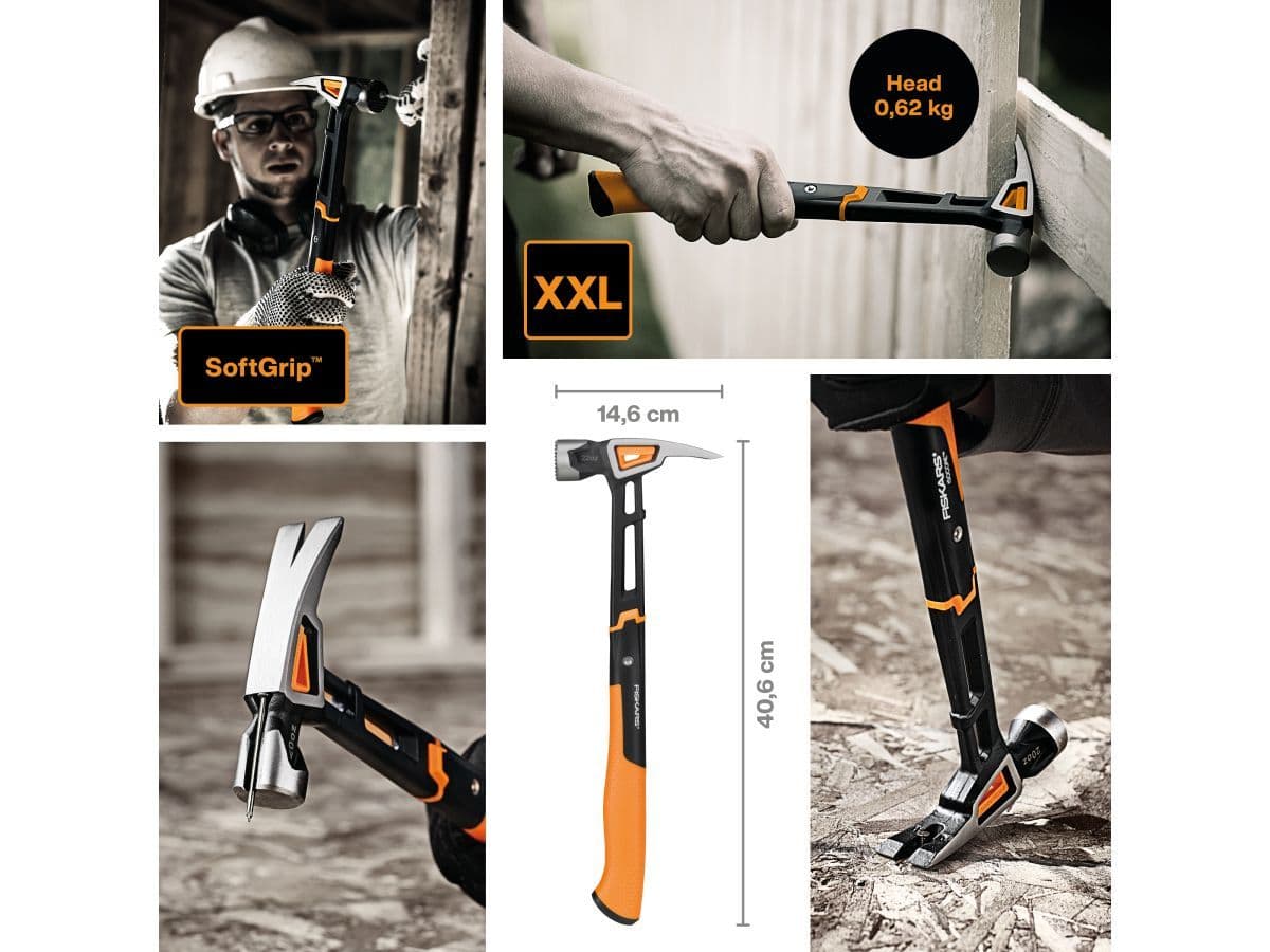 Молоток столярный XXL 22/16 FISKARS - изображение 7