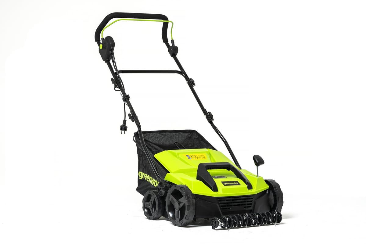 Аэратор-скарификатор электрический Greenworks GDT15, 1500 Вт - изображение 32