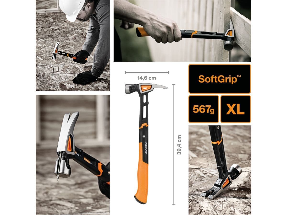 Молоток столярный ХL FISKARS - изображение 5