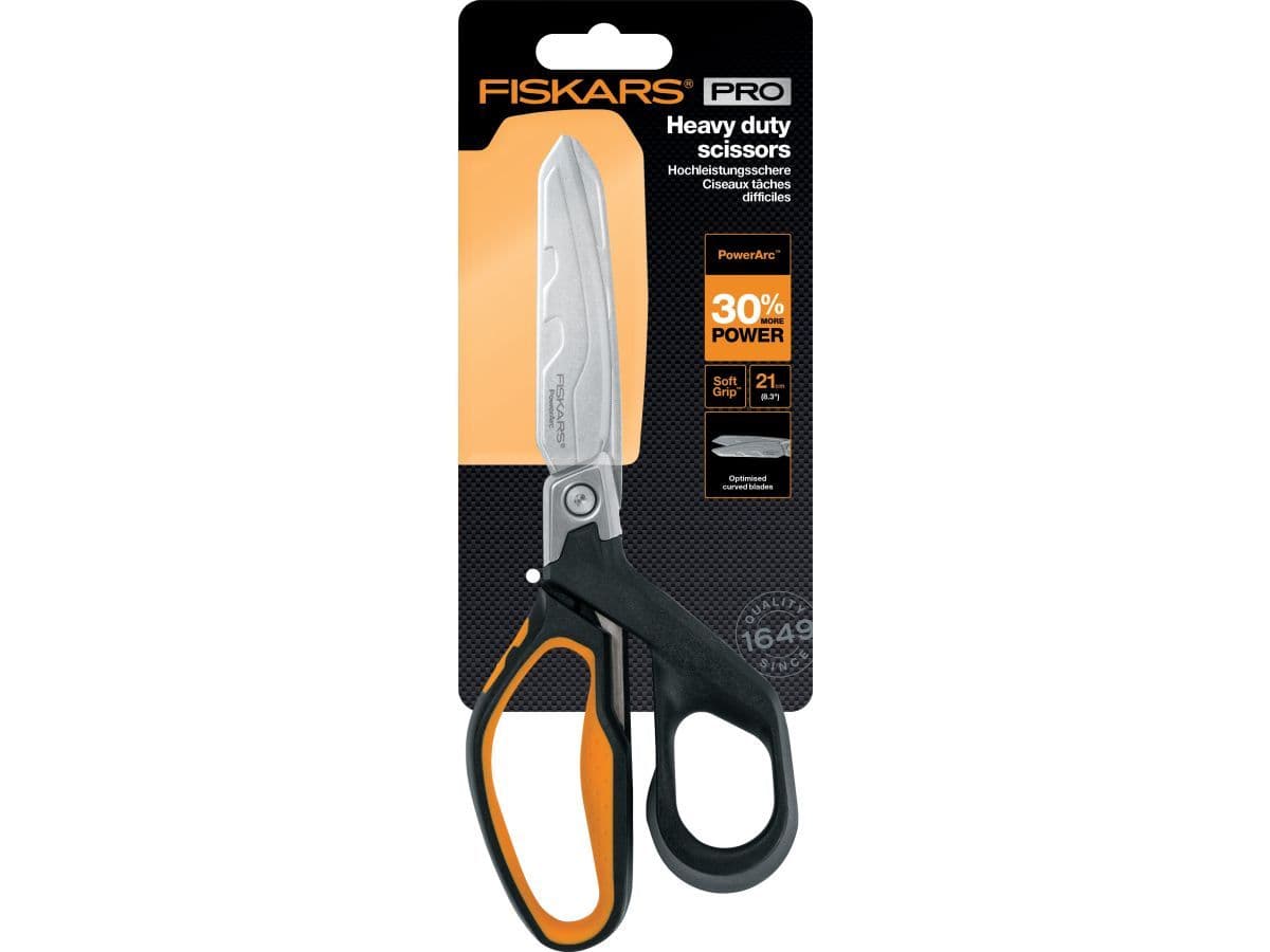 Ножницы для тяжелых работ 21см PowerArc FISKARS - изображение 4