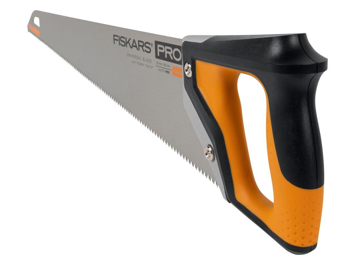 Ножовка по дереву PowerTooth 550мм 7 зубьев на дюйм FISKARS - изображение 2