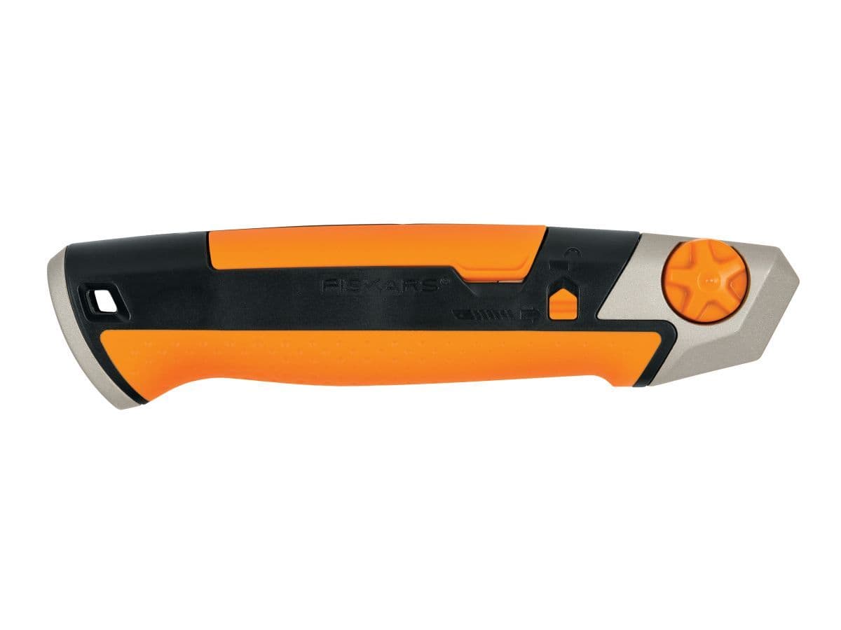 Нож с выдвижным, сменным лезвием 25мм CarbonMax FISKARS - изображение 2