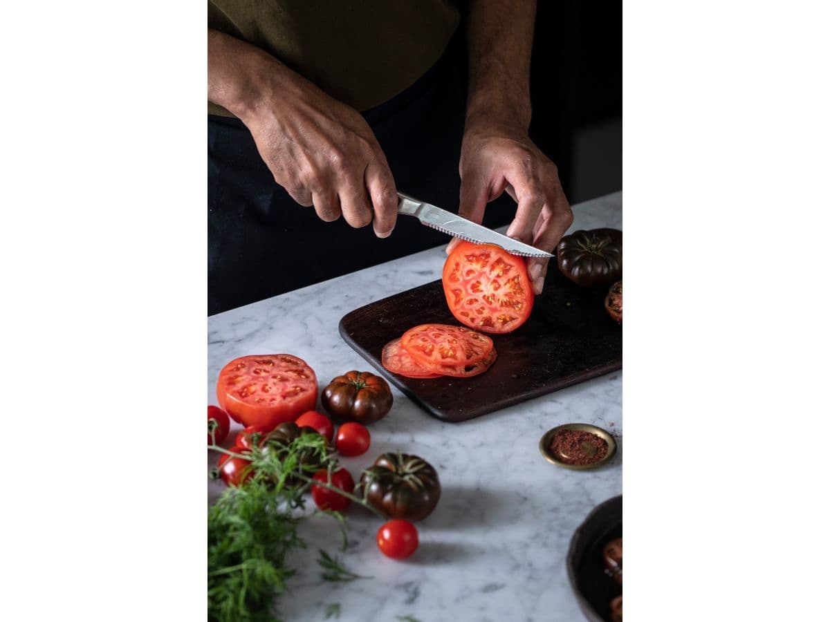Нож для томатов 12 см цельнометаллический All Steel Fiskars - изображение 5