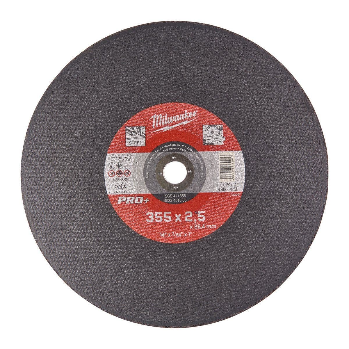Диск SC 41 / 355 x 2.5 x 25 мм - изображение 1