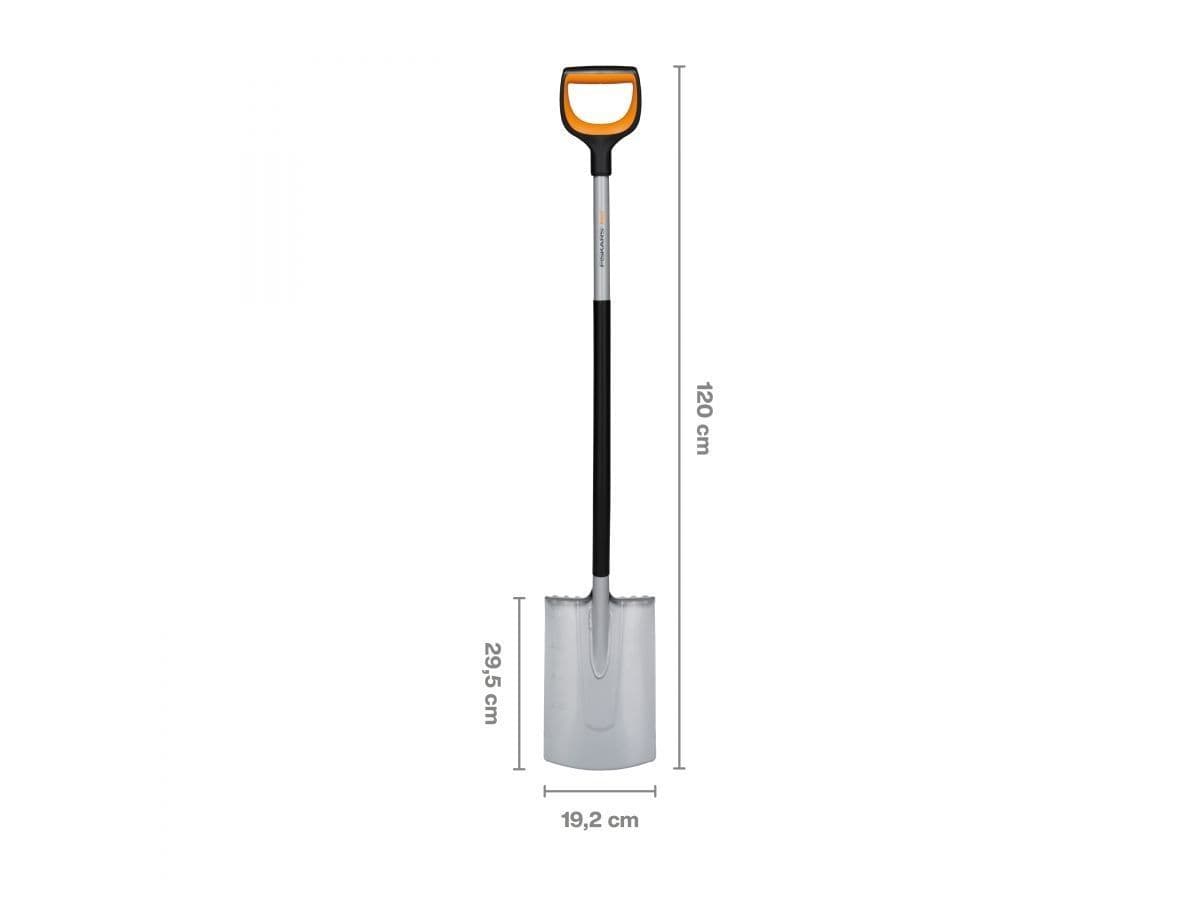 Лопата штыковая с закругленным лезвием Xact FISKARS - изображение 3