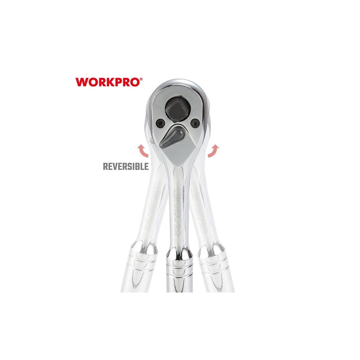 Трещотка ручная 3 в 1 (1/4", 1/2", 3/8";72Т) - изображение 11