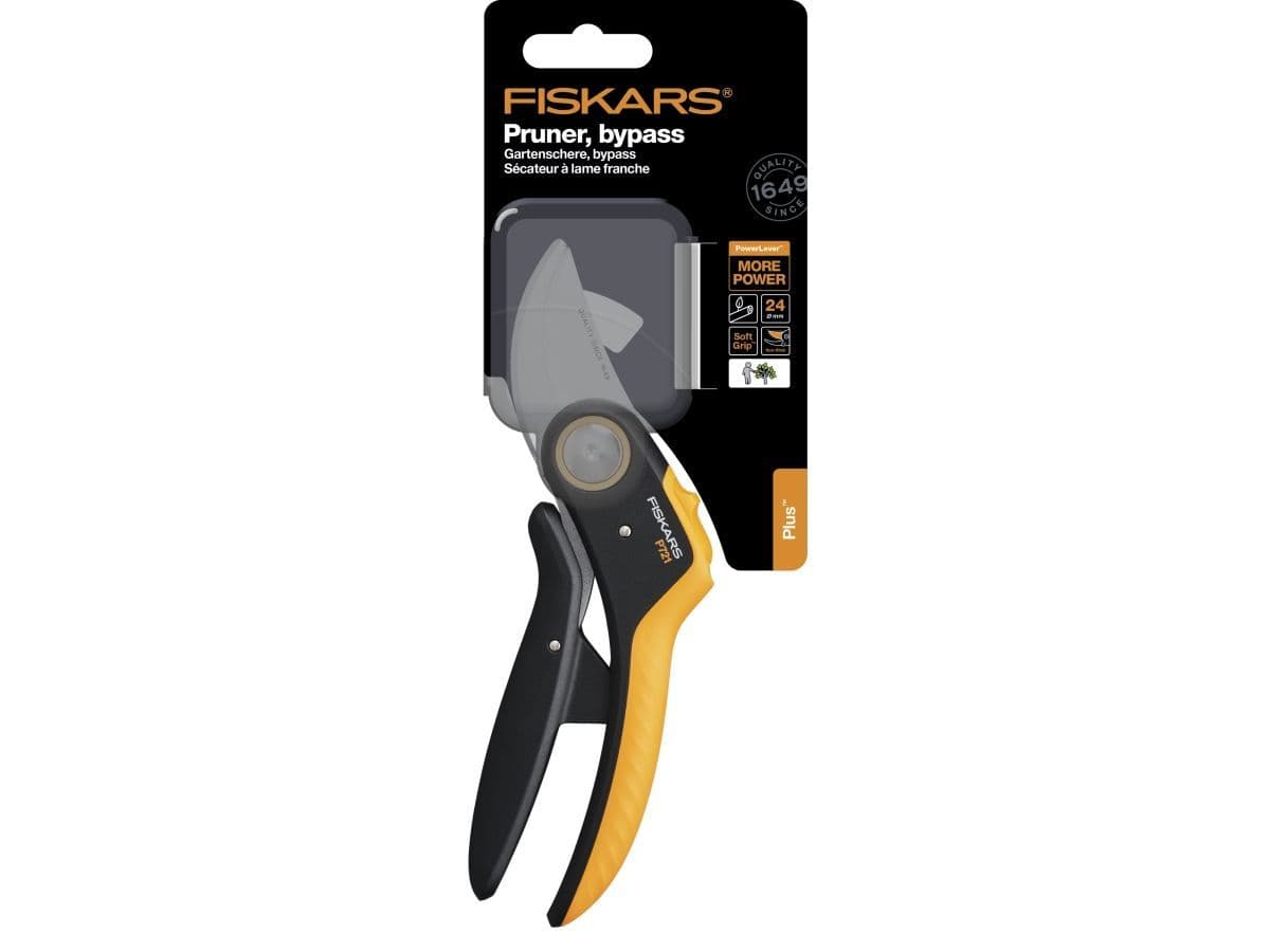Секатор плоскостной FISKARS Plus PowerLever P721 - изображение 3