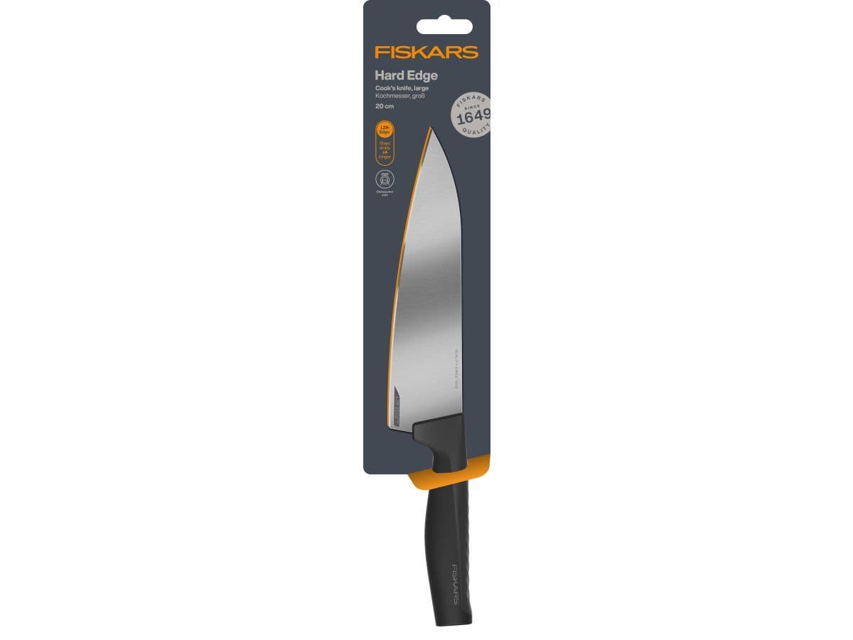 Нож поварской 20 см Hard Edge Fiskars - изображение 3