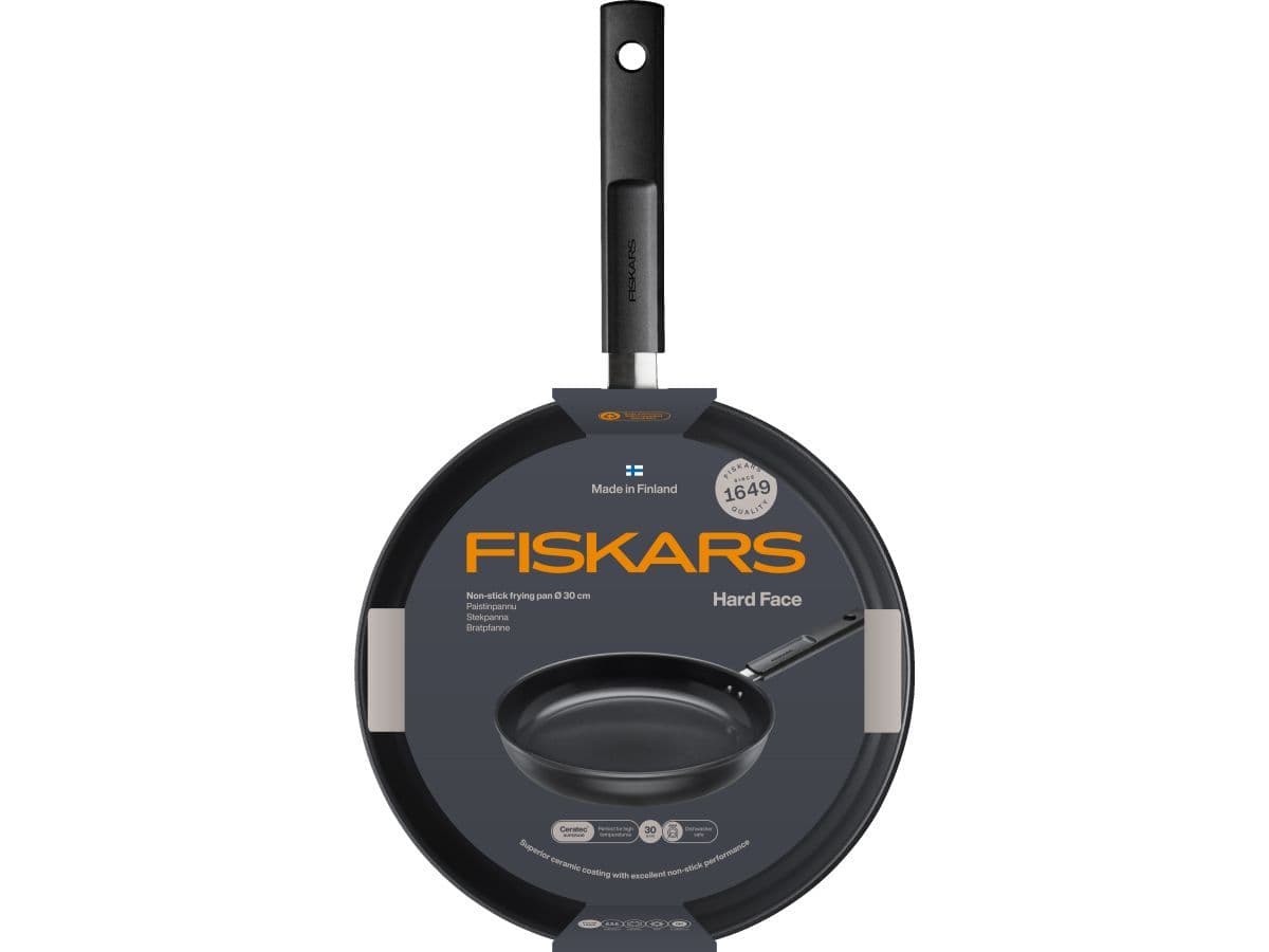 Сковорода ф 30 см Hard Face FISKARS - изображение 4