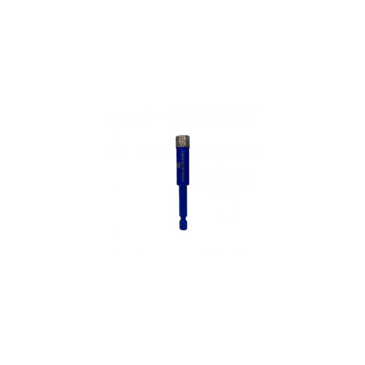 Коронка алмазная по керамограниту KEOS ПРО (PRO) с воском 12мм 1/4"HEX (DC12SKT) - изображение 1