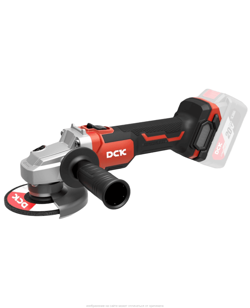 Машина шлифовальная аккумуляторная угловая DCK KDSM03-125(TYPE Z) - изображение 1