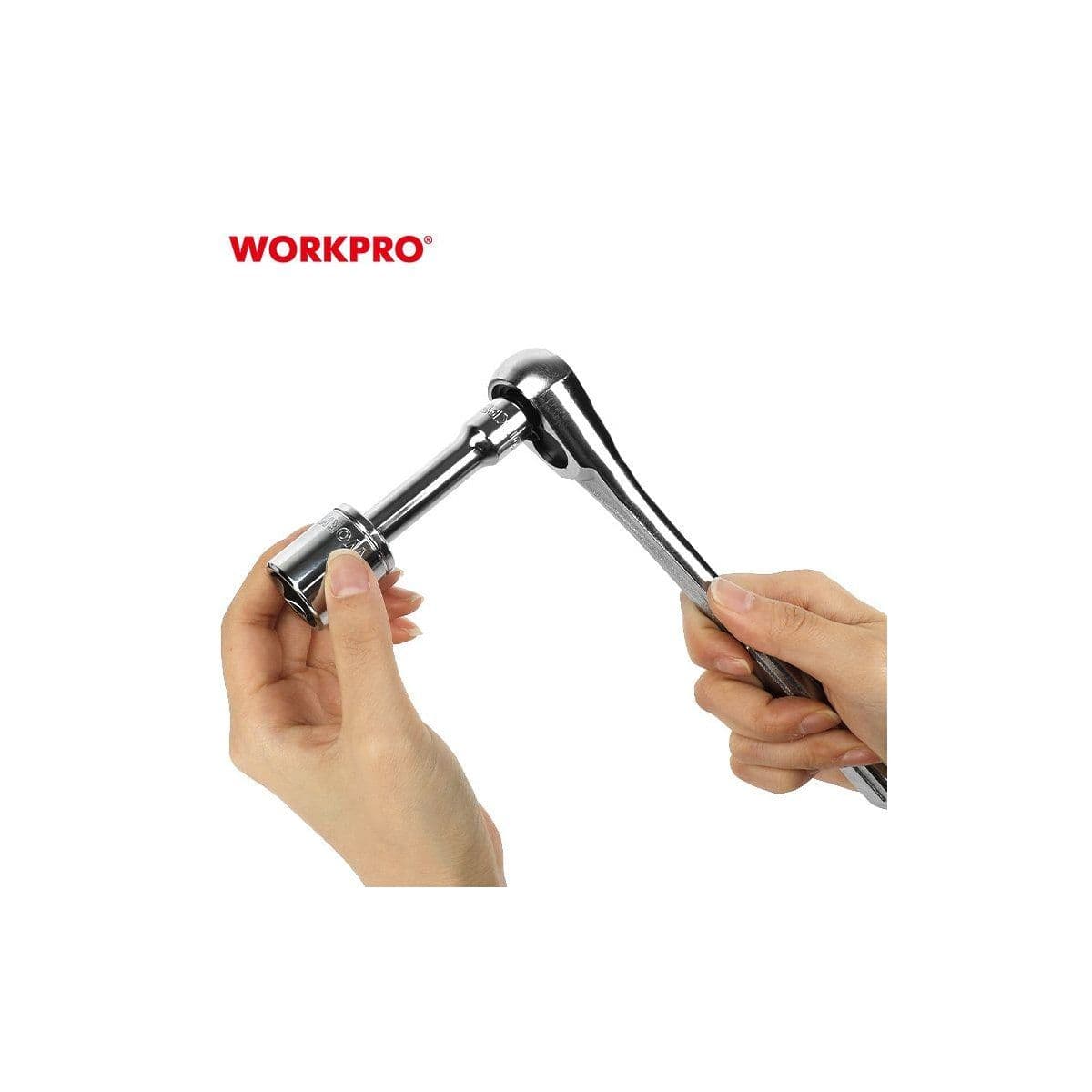 Набор головок 1/4", 3/8" и инструмента 63пр в кейсе - изображение 4