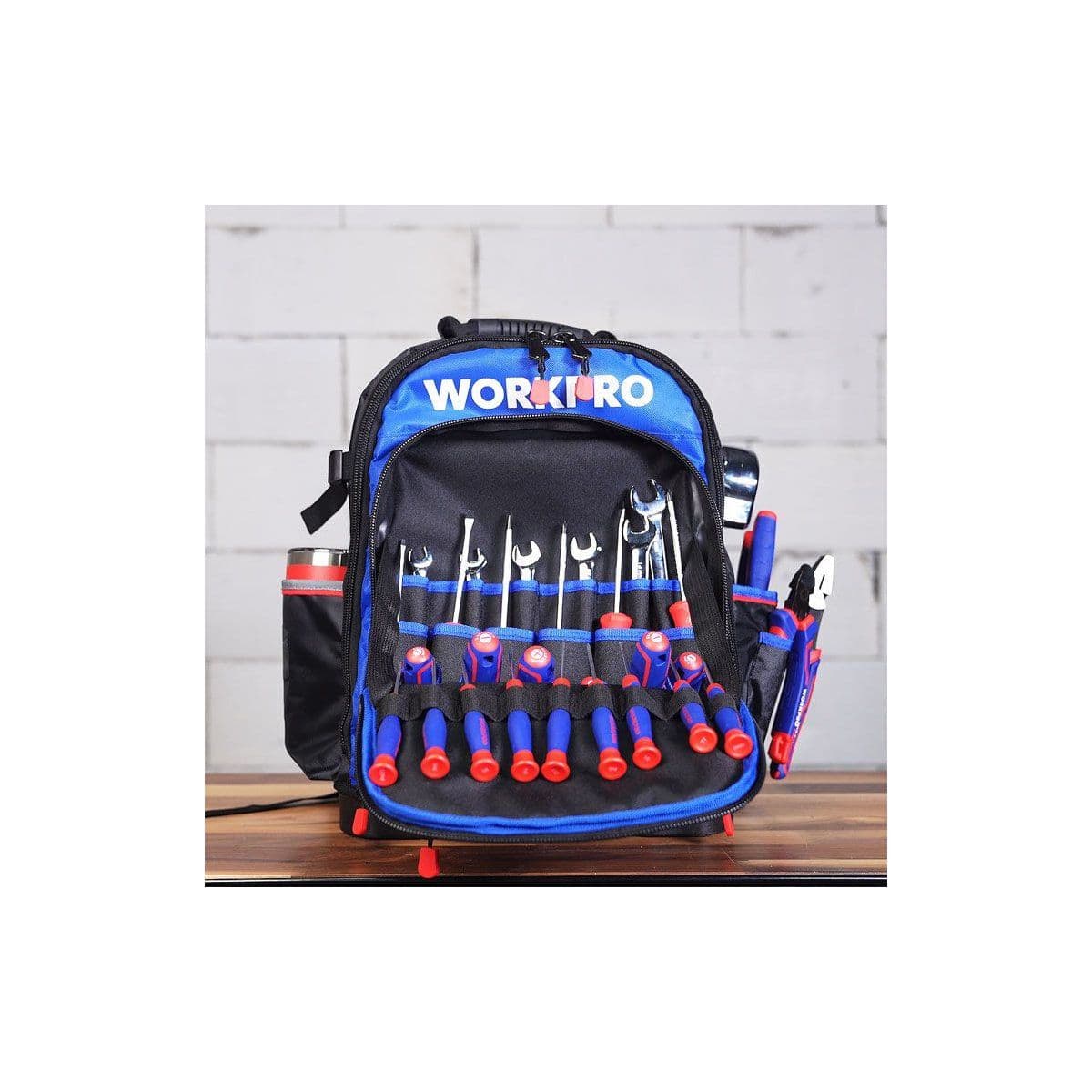 Рюкзак для инструментов 25л, полиэстер 840D WORKPRO Китай - изображение 8