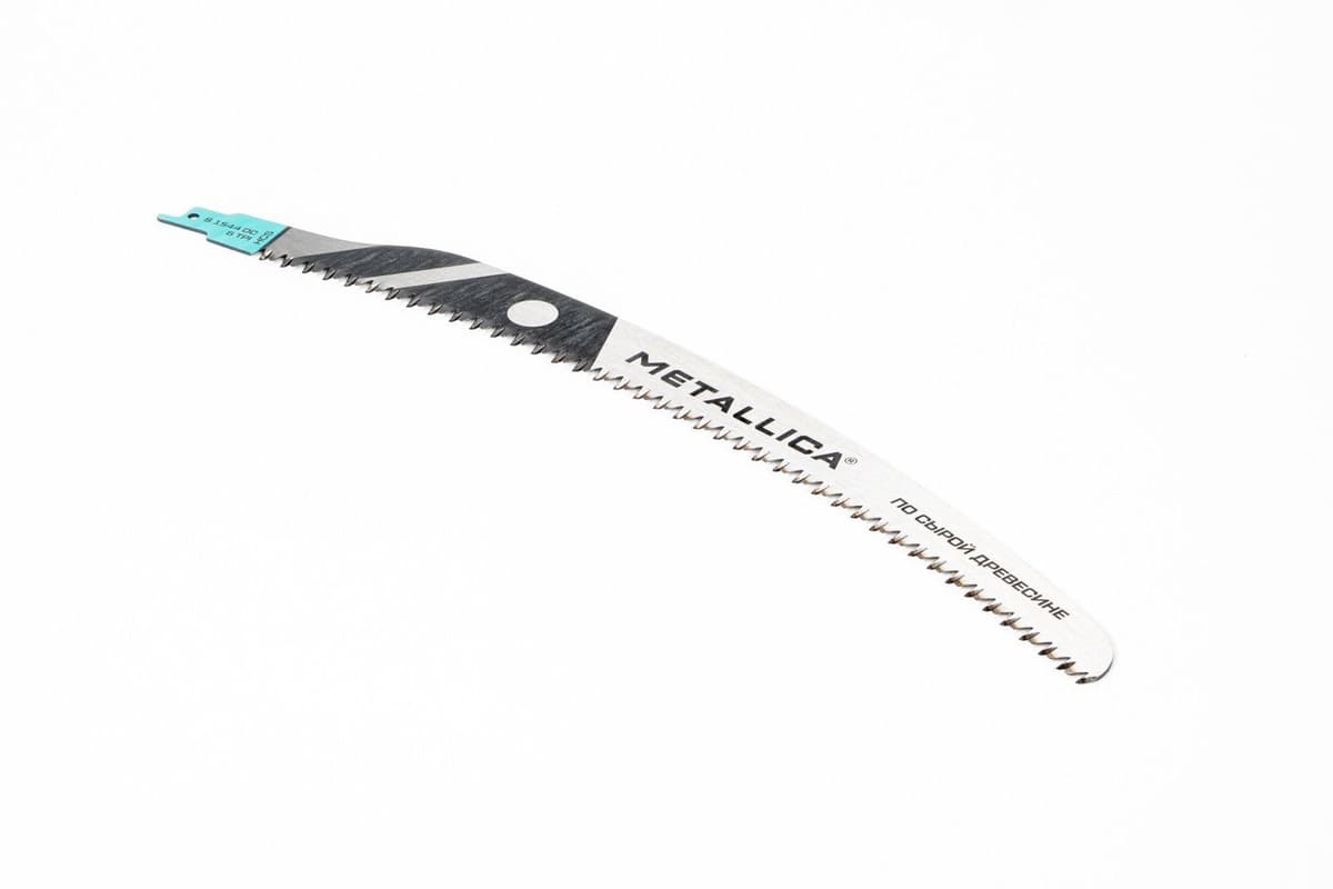Пилка сабельная METALLICA Optima S1544DC 370/280мм, шаг 4,2 мм, HCS-LQ для обрезки ветвей 1 шт - изображение 3