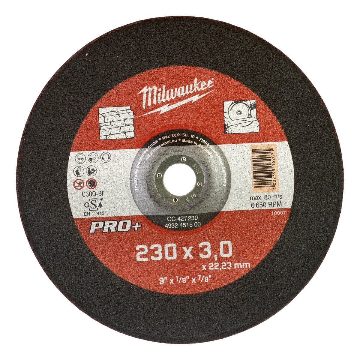 Диск CC 42 / 230 x 3 x 22.2 мм (1шт) - изображение 1