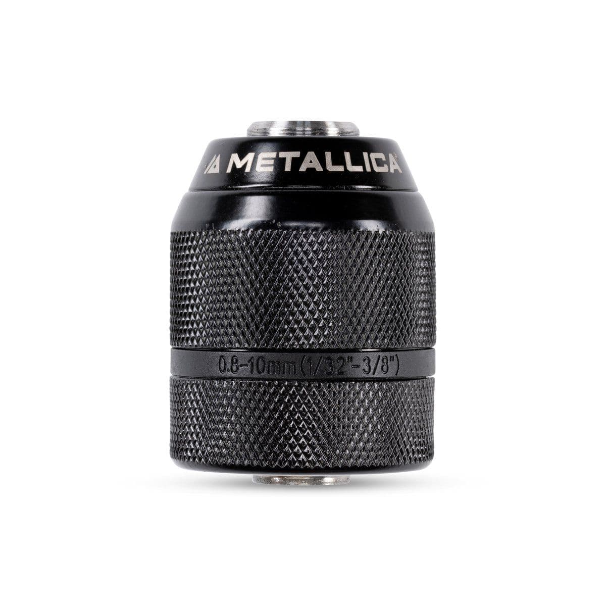 Патрон быстрозажимной 2-муфты цельномет. METALLICA Ultra 0,8-10 мм, 3/8-24UNF, с замком, в тубе - изображение 1