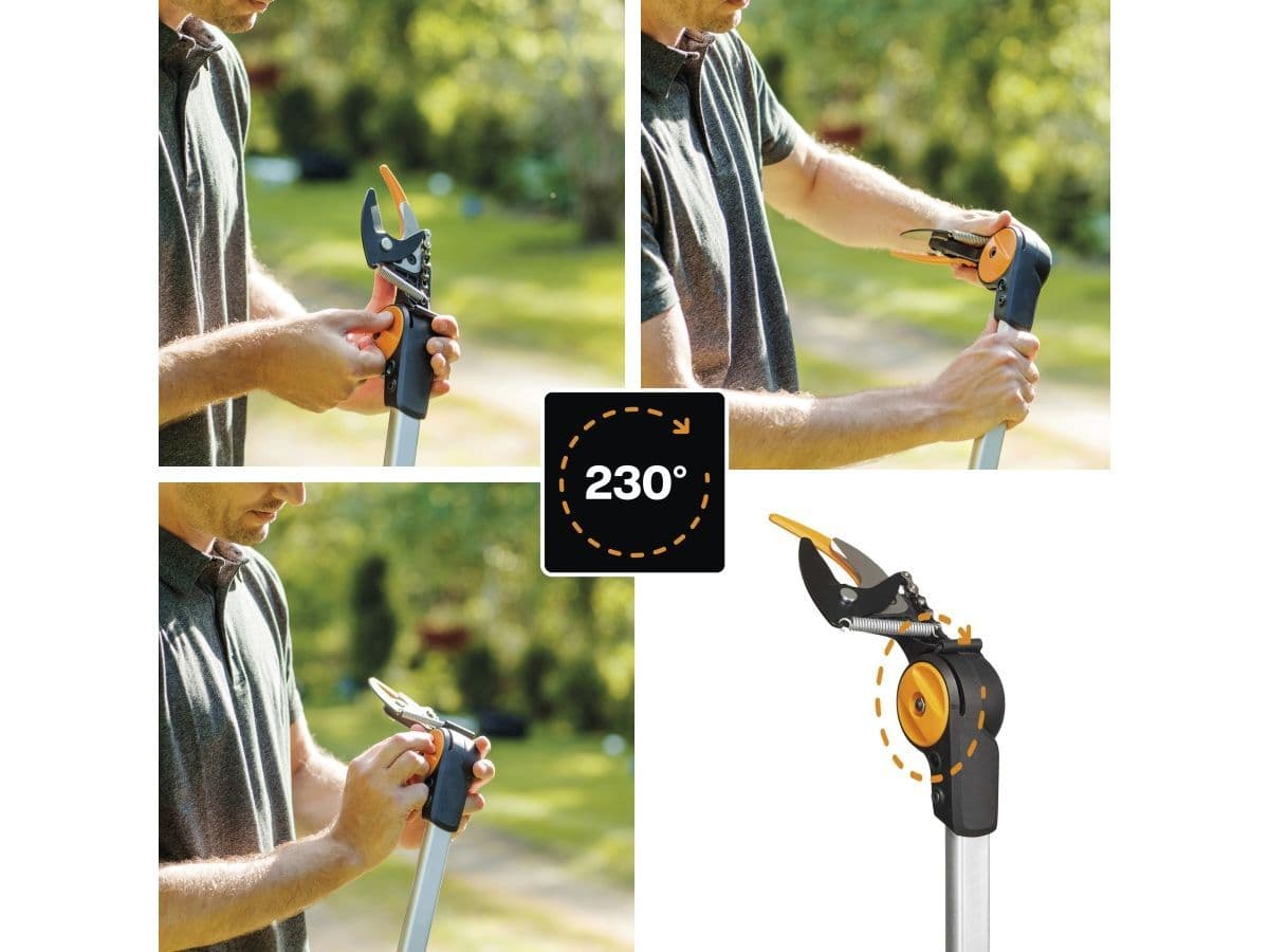 Сучкорез универсальный телескопический UPX86 FISKARS PowerGear - изображение 11