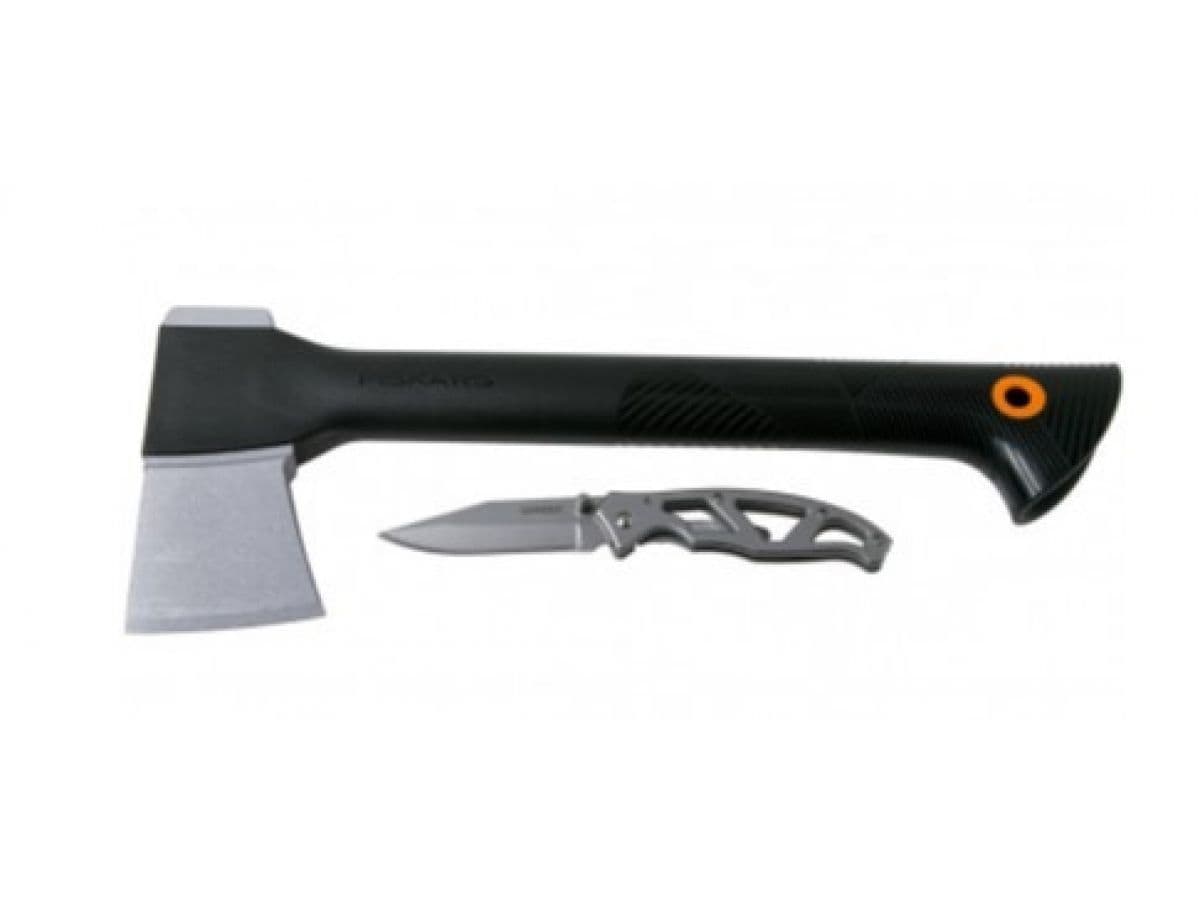 Топор A6 FISKARS + нож Paraframe (комплект) - изображение 5