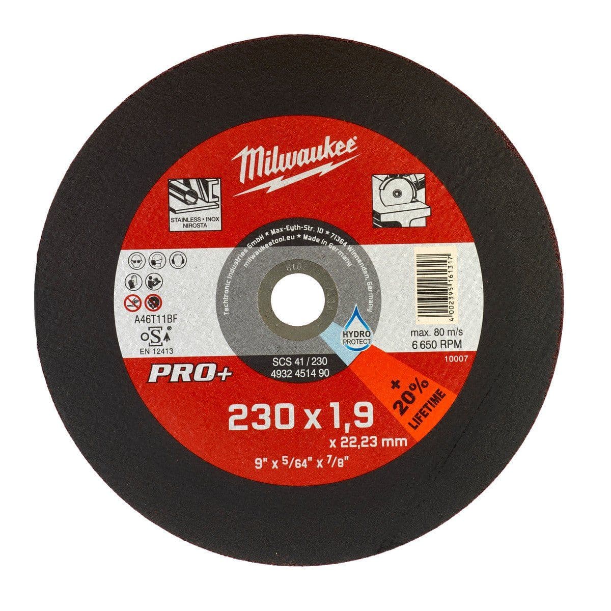 Диск SCS 41 / 230 x 1.9 x 22 мм - изображение 1