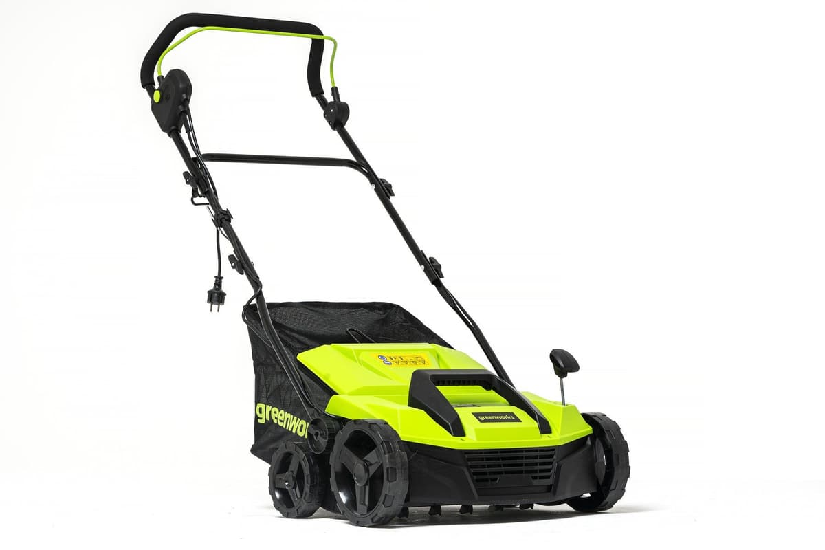 Аэратор-скарификатор электрический Greenworks GDT15, 1500 Вт - изображение 34