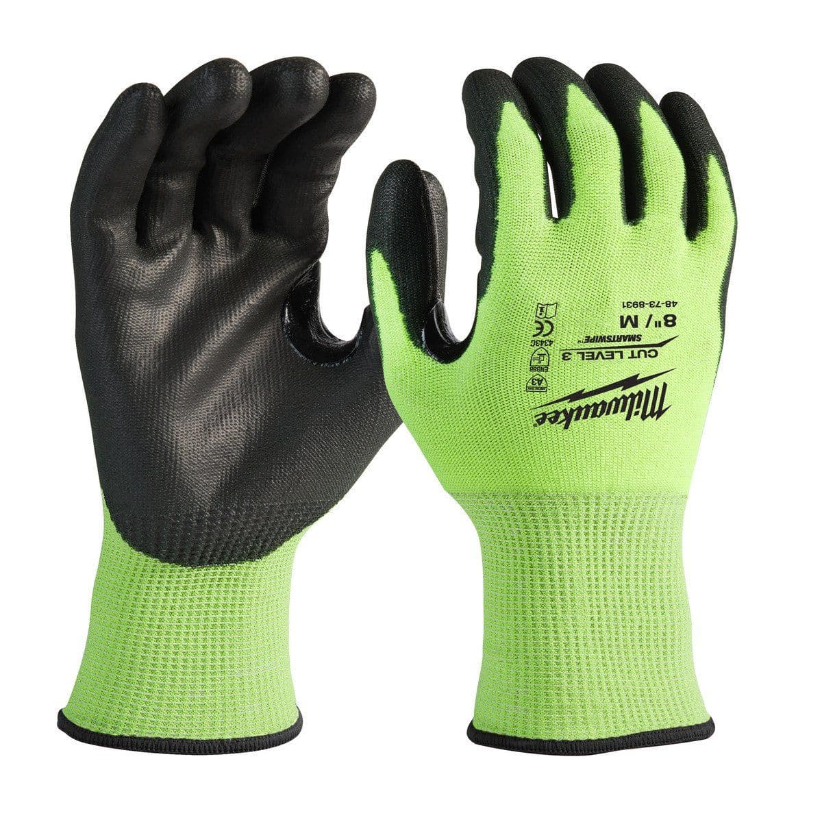 Перчатки Hi-Vis Cut Level 3 - 8/M - изображение 1